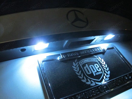 Mercedes - C300 - error - free - LED - bulbs - 3